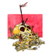 World of Weirth skull pile logo